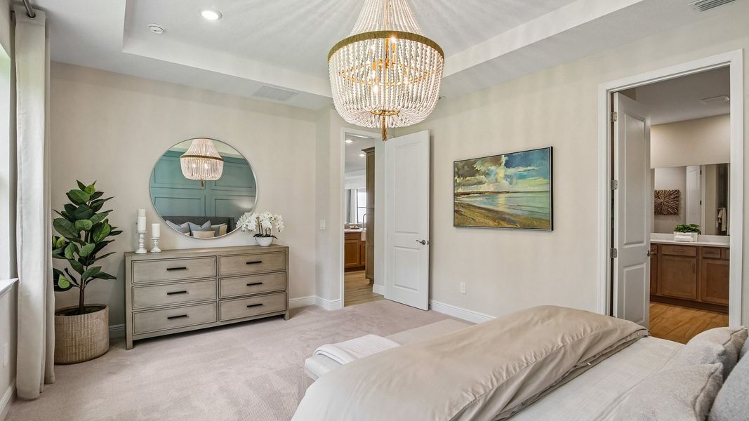 Furnished interior in a model home at Hammock at Two Rivers in Zephyrhills (Image 73).