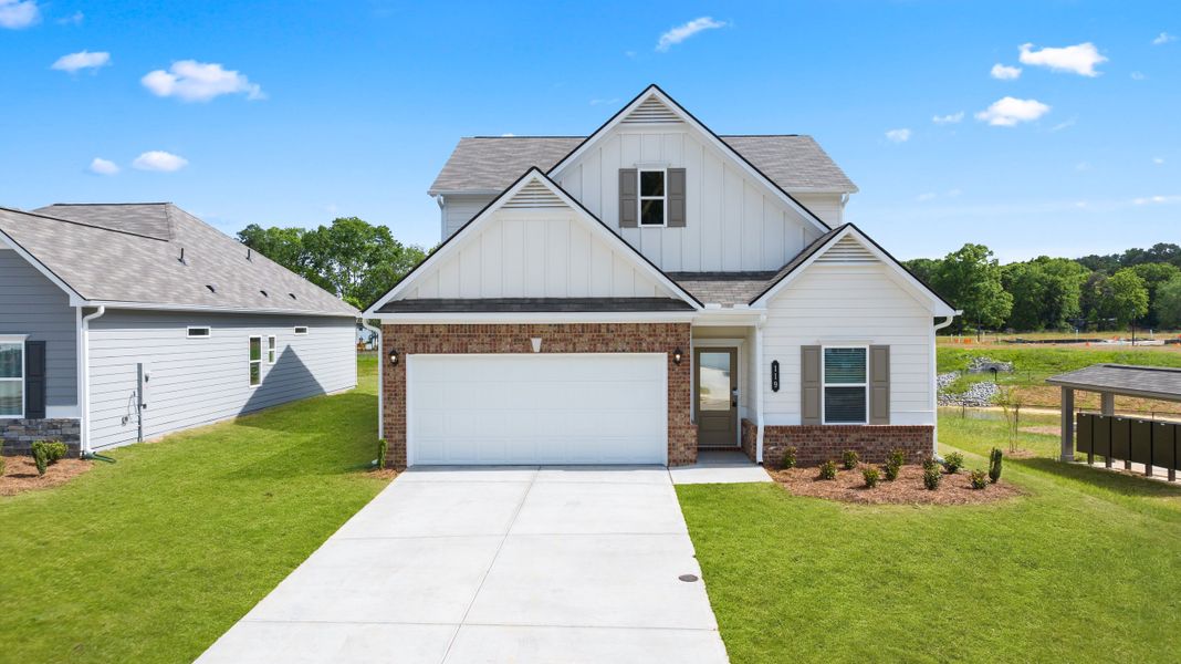 Front exterior of a home in the Hampshire Hills community, located in Columbia, TN (Image 9).