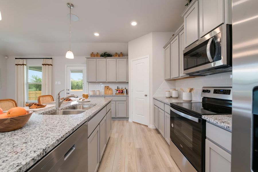 Furnished interior in a model home at Foxborough in Waco (Image 10). Furnished interior in a model home at Foxborough in Waco (Image 10).