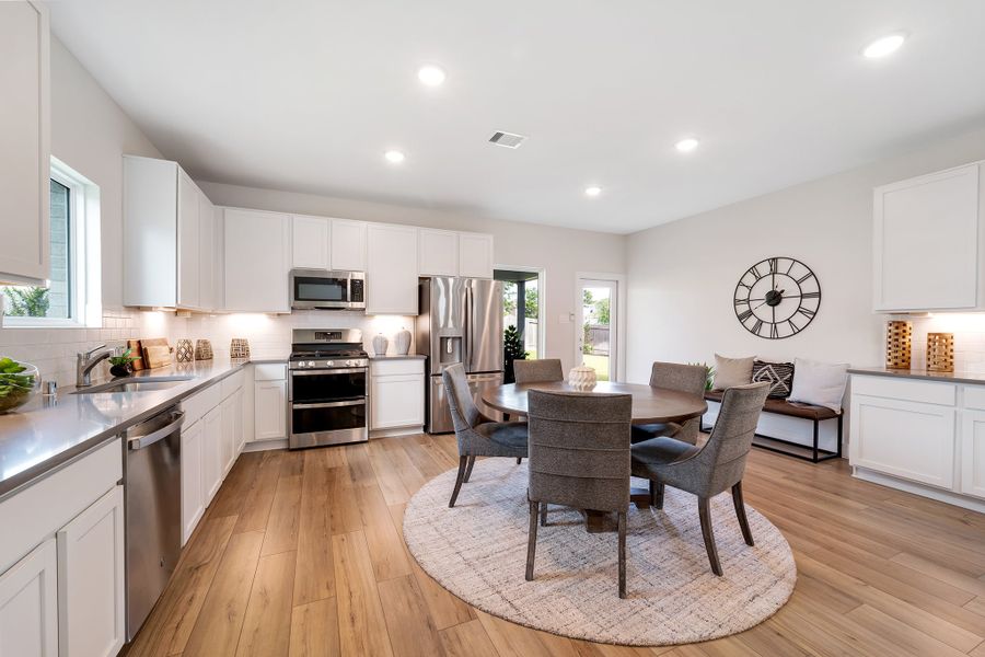 Furnished interior in a model home at Glen Oaks in Magnolia (Image 24). Furnished interior in a model home at Glen Oaks in Magnolia (Image 24).