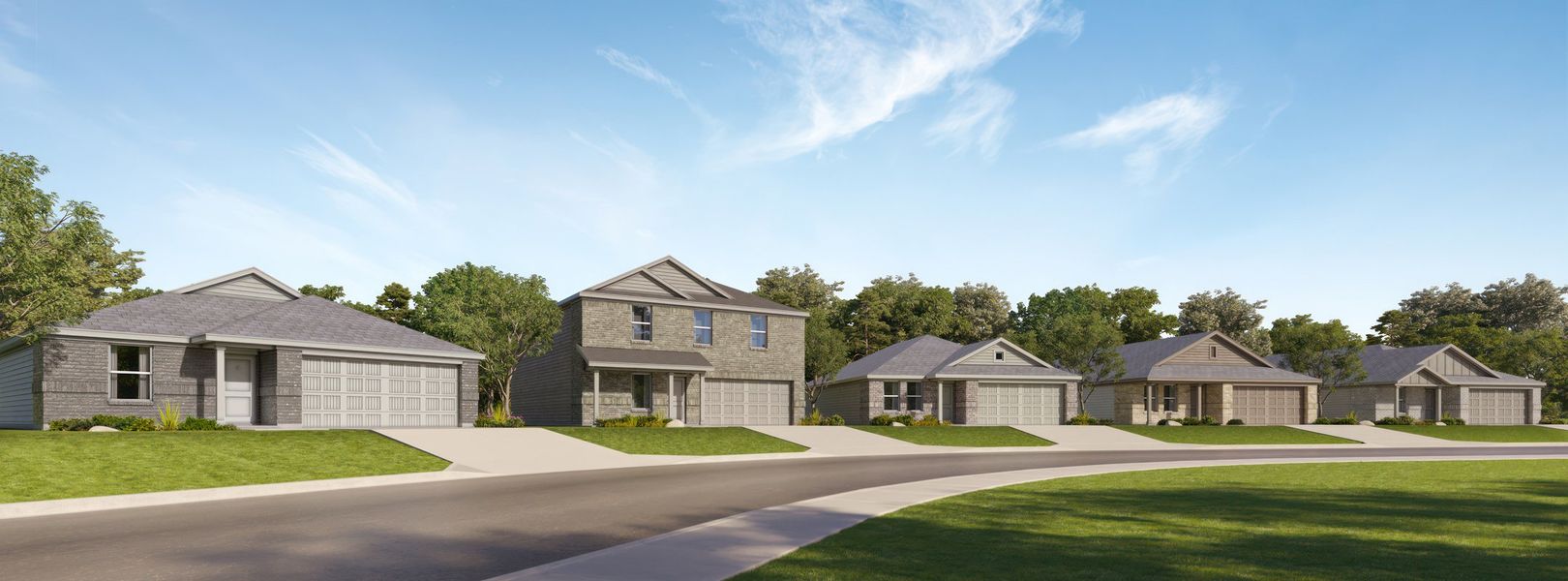 Grove Core Watermill 1 Side Brick Streetscape