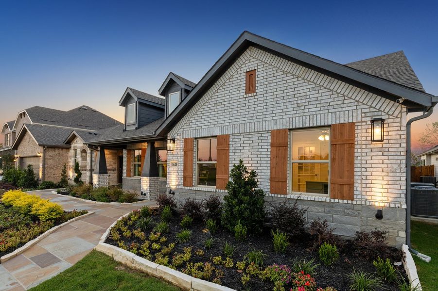 Front exterior of a home in the Keeneland community, located in Aubrey, TX (Image 24). Front exterior of a home in the Keeneland community, located in Aubrey, TX (Image 24).