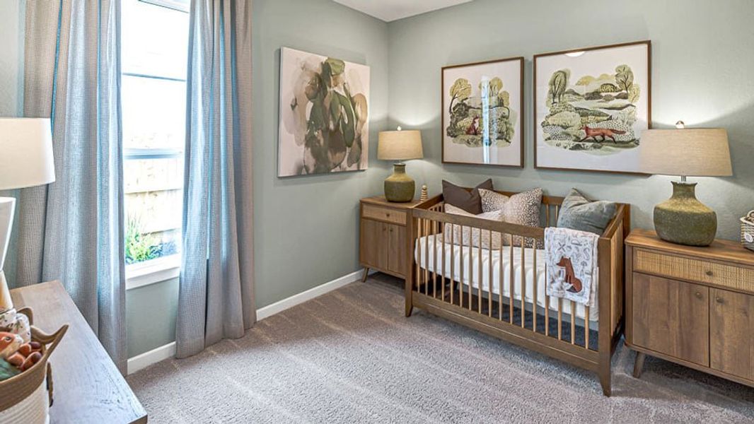 Furnished interior in a model home at Avalon at Cypress in Cypress (Image 30).