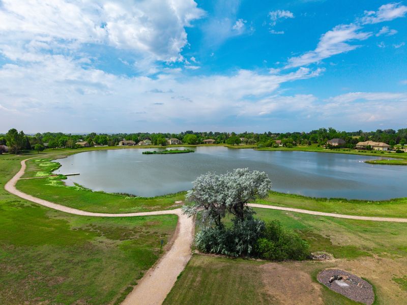 Natural surroundings and green spaces near The Cottages Collection at Mead Crossing in Mead, CO (Image 4).
