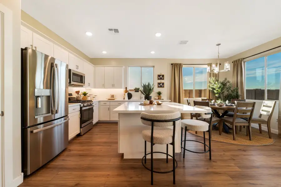 Furnished interior in a model home at Rancho Mirage in Maricopa (Image 11). Furnished interior in a model home at Rancho Mirage in Maricopa (Image 11).
