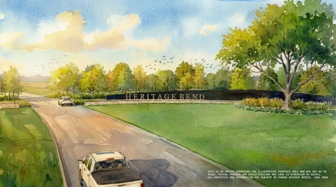 Heritage Bend New Homes in Richmond, TX.  - Slide 1