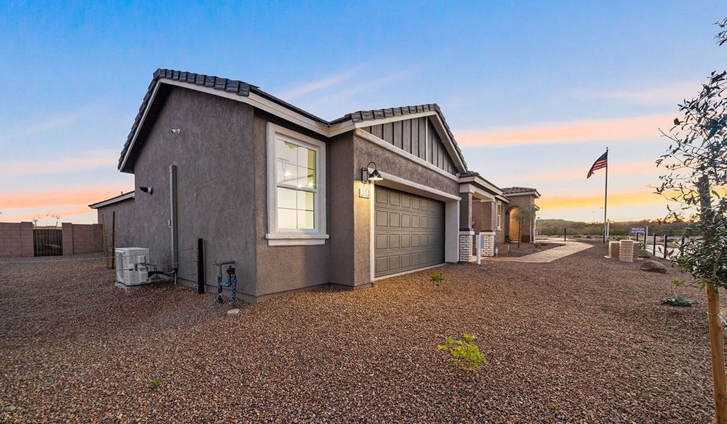 Exterior details of a home in Entrada Del Toro at Rancho Sahuarita, Sahuarita (Image 3).