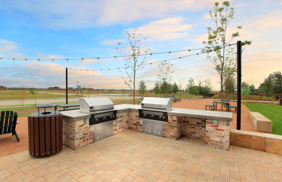 Grilling area