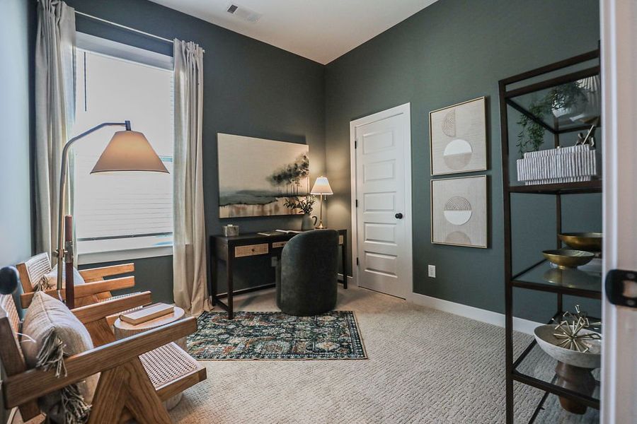 Furnished interior in a model home at Villages of Green Meadows in Munford (Image 53).