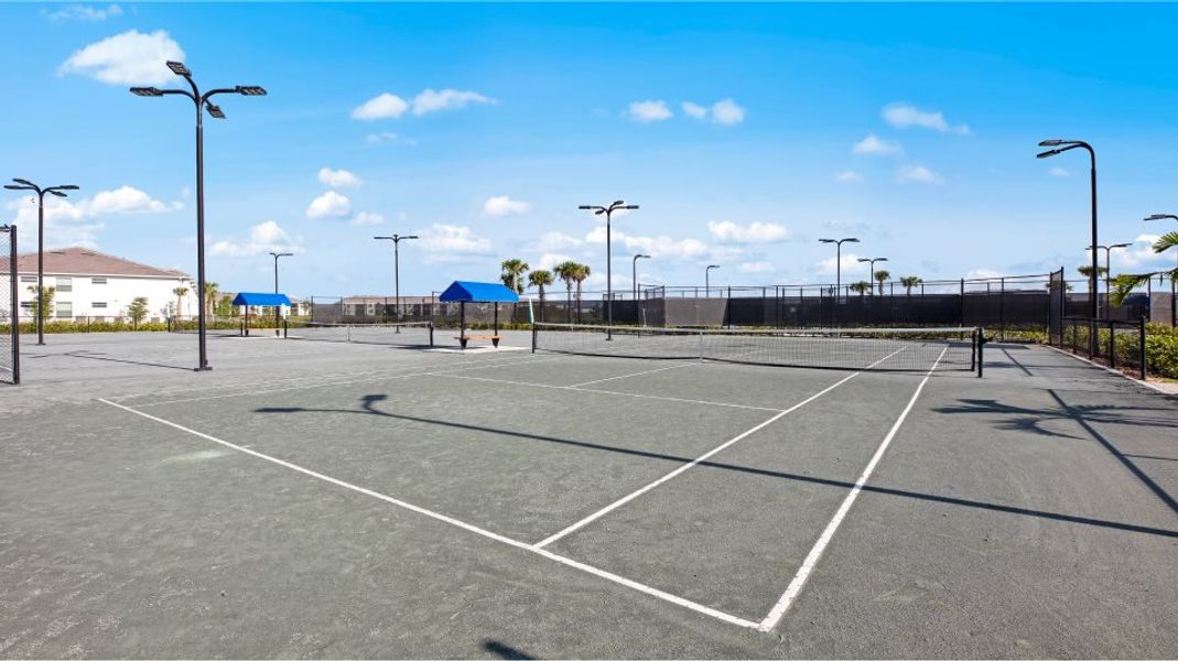 The National Golf & Country Club tennis courts