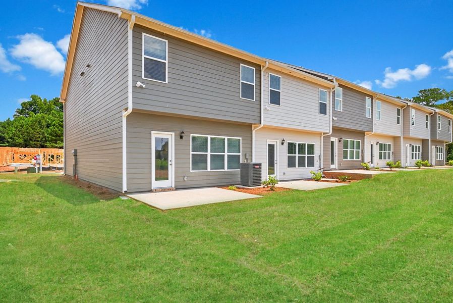 Exterior details of a home in The Reserve at Clocktower, Douglasville (Image 6).