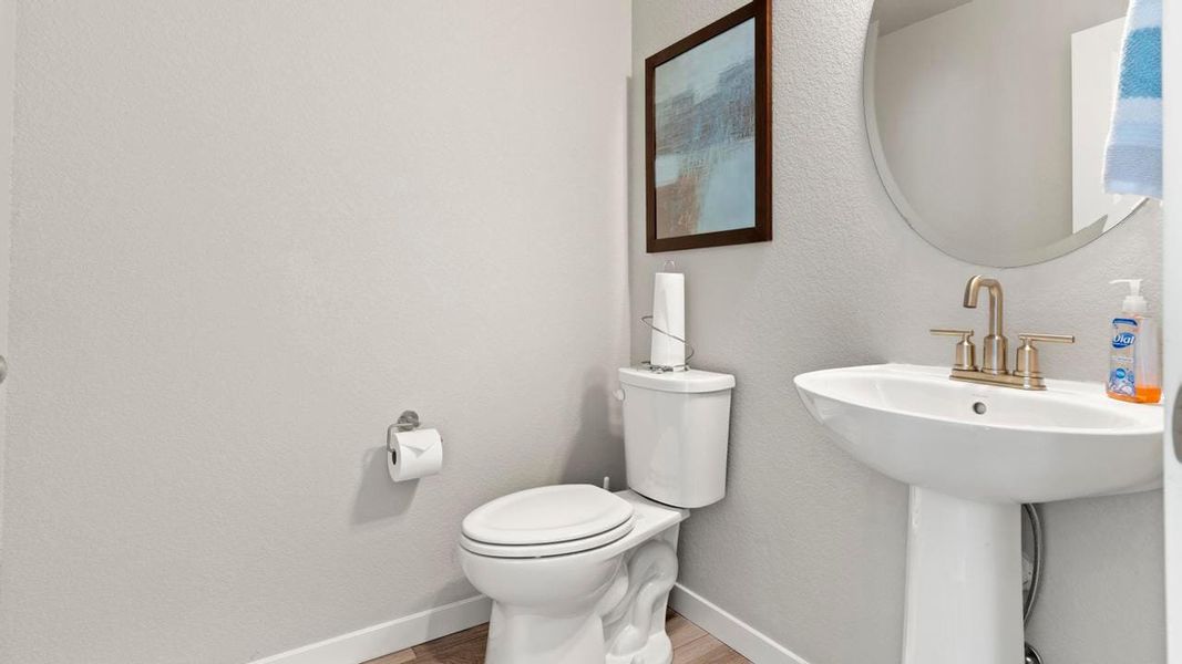 Furnished interior in a model home at Aspen Meadows-4 in Colorado Springs (Image 20).