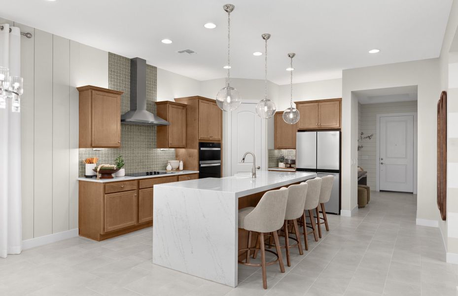 Furnished interior in a model home at Regent Hills - Meadow Series in Buckeye (Image 6).