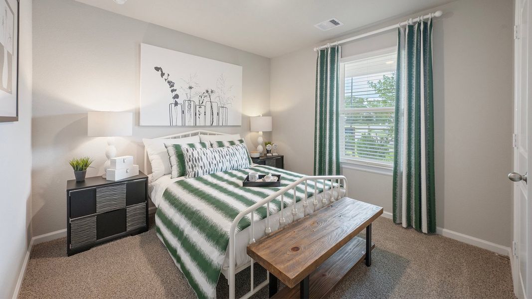 Furnished interior in a model home at Pleasant Hill in Bryan (Image 5).