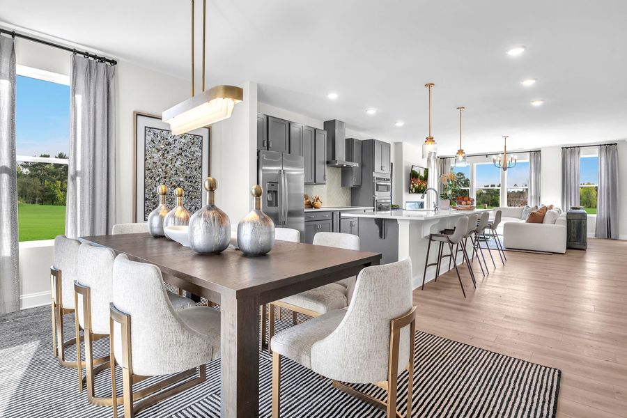 Floor plans perfect for entertaining