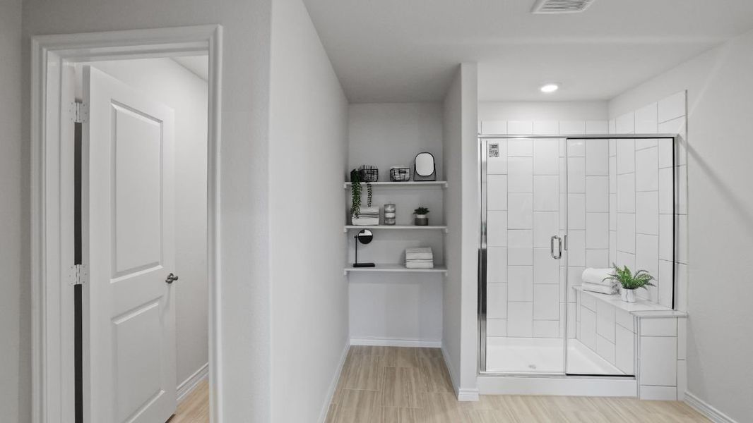 Furnished interior in a model home at The Preserve at Forum in Grand Prairie (Image 57). Furnished interior in a model home at The Preserve at Forum in Grand Prairie (Image 57).