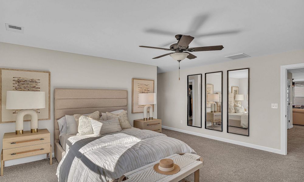 Furnished interior in a model home at Bridgewater - Shorehaven Village in Little River (Image 21).