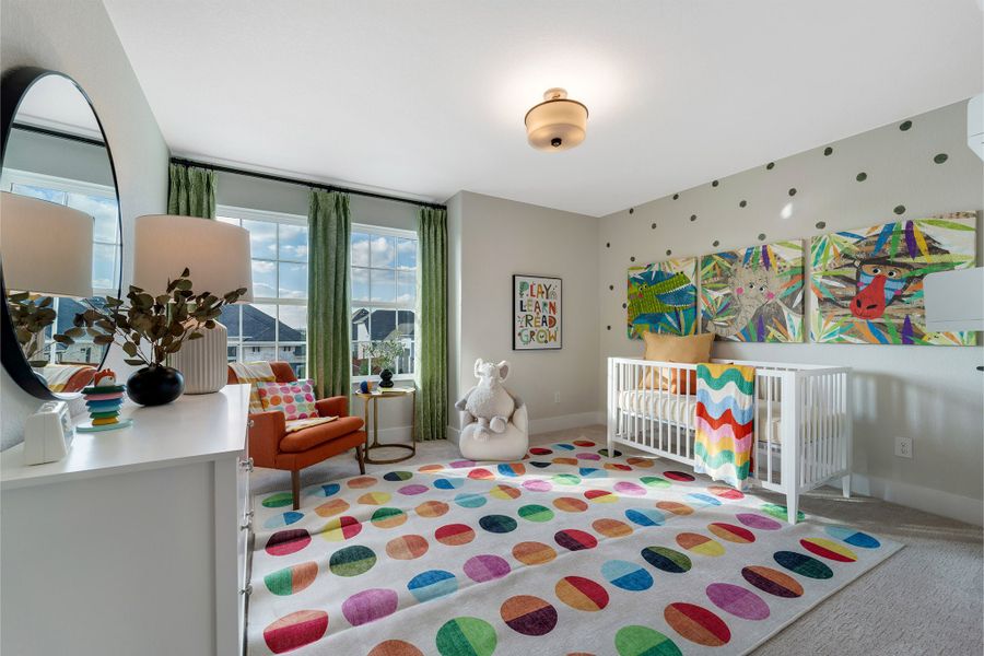 Furnished interior in a model home at Megan's Landing in Castroville (Image 41). Furnished interior in a model home at Megan's Landing in Castroville (Image 41).