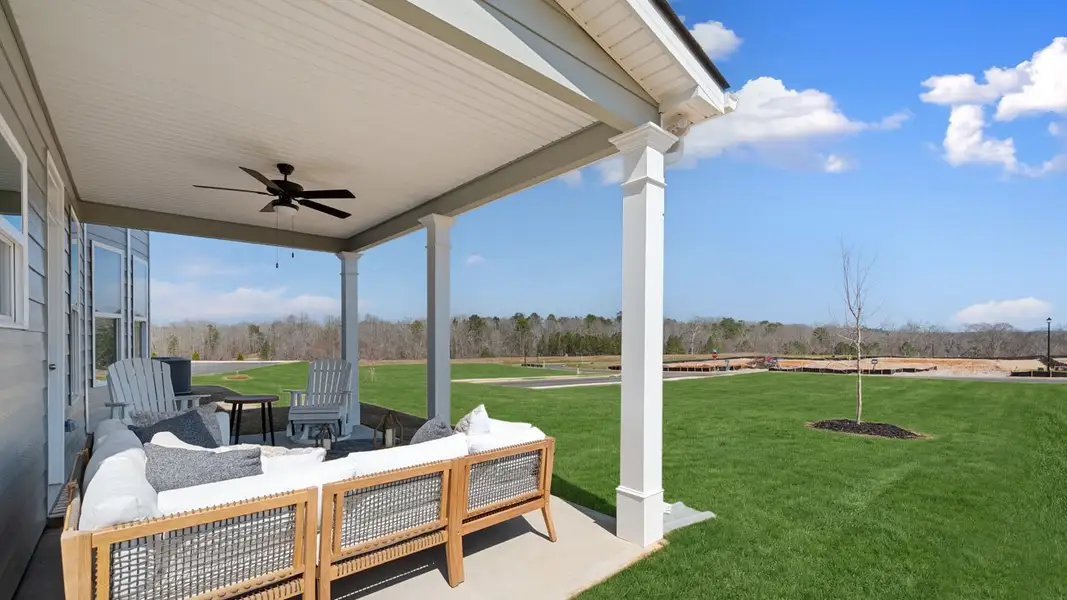 Exterior details of a home in Evergreen Crossing, Locust Grove (Image 4).