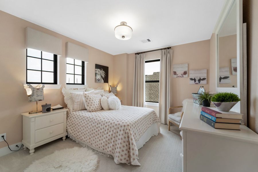 Furnished interior in a model home at Sunterra in Katy (Image 42). Furnished interior in a model home at Sunterra in Katy (Image 42).