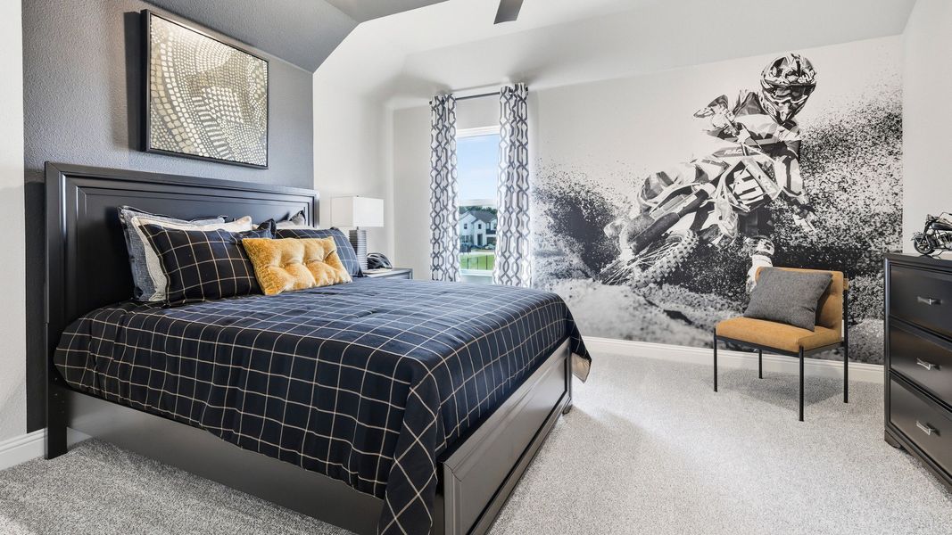 Furnished interior in a model home at Taylor Estates in Corinth (Image 30). Furnished interior in a model home at Taylor Estates in Corinth (Image 30).