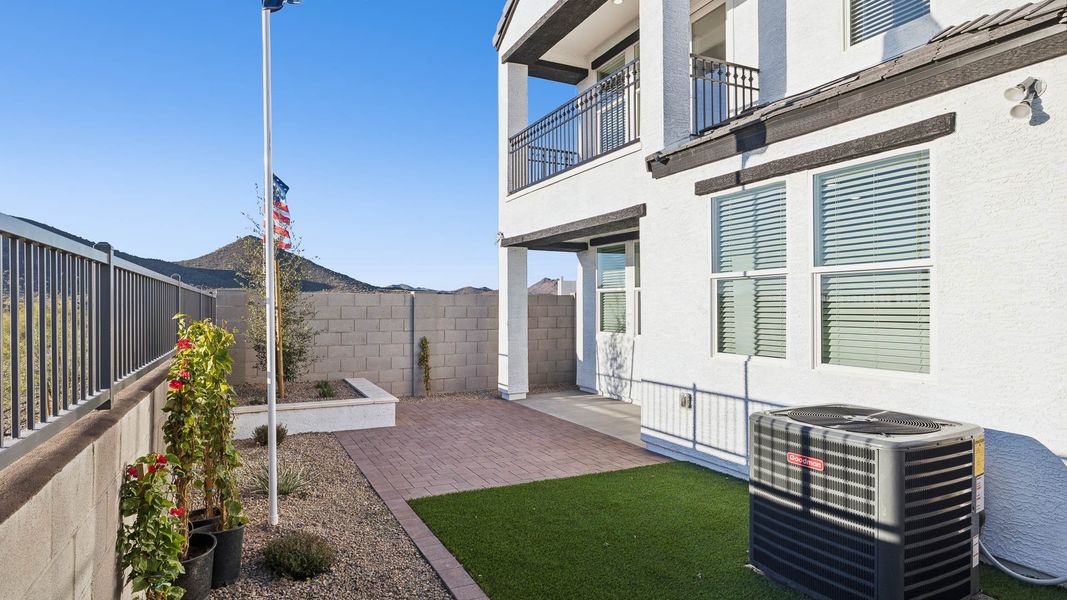 Exterior details of a home in The Buttes at Mystic, Peoria (Image 7). Exterior details of a home in The Buttes at Mystic, Peoria (Image 7).