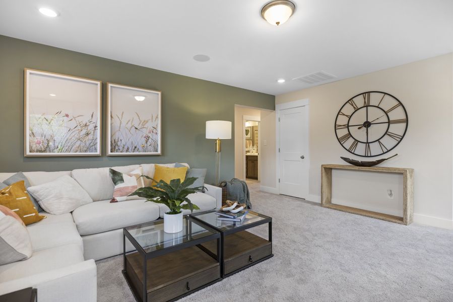 Furnished interior in a model home at Harbor Crossing in Greensboro (Image 9). Furnished interior in a model home at Harbor Crossing in Greensboro (Image 9).