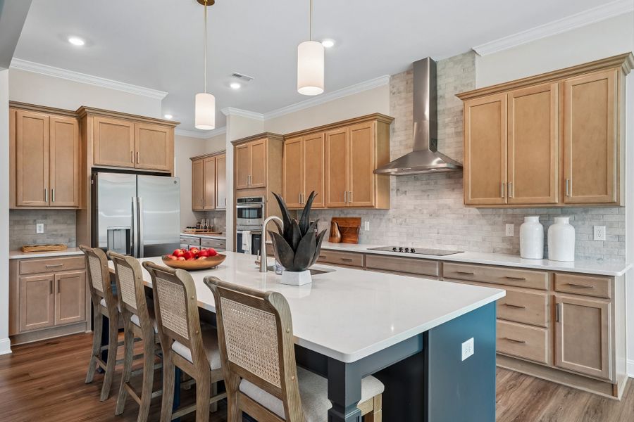 Furnished interior in a model home at Blue Run in Raleigh (Image 12).