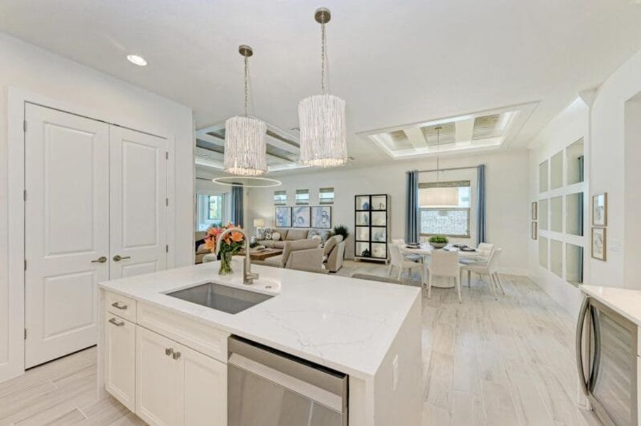 Furnished interior in a model home at Inspiration at Watercolor Place in Bradenton (Image 99). Furnished interior in a model home at Inspiration at Watercolor Place in Bradenton (Image 99).