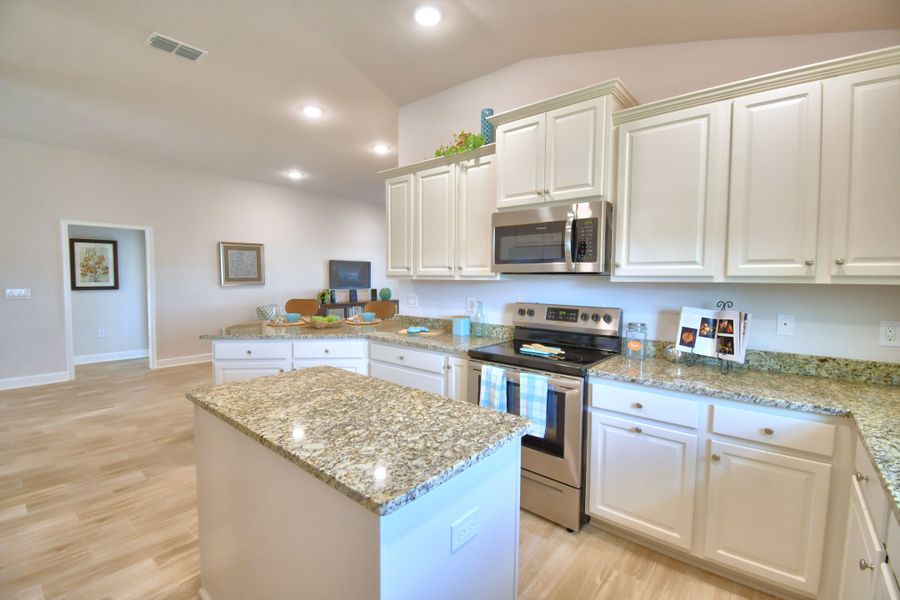 Furnished interior in a model home at Citrus Landing in Davenport (Image 20).