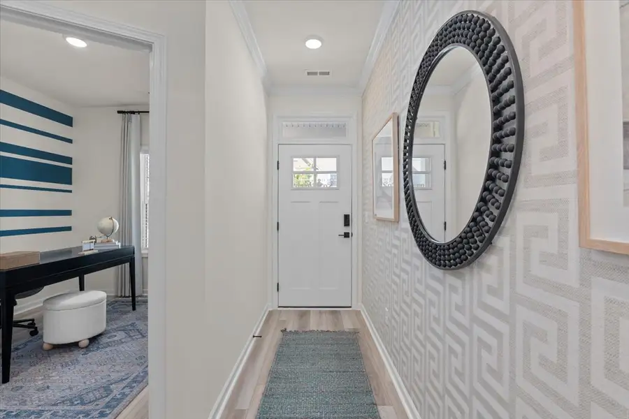 Furnished interior in a model home at Southbridge in Sumter (Image 3).