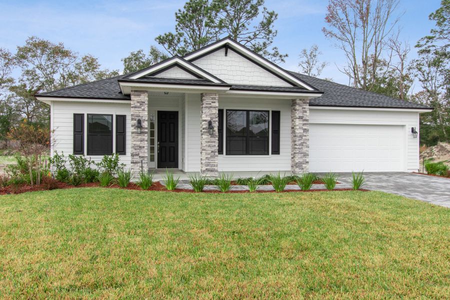 Front exterior of a home in the Weston Woods community, located in Jacksonville, FL (Image 15). Front exterior of a home in the Weston Woods community, located in Jacksonville, FL (Image 15).