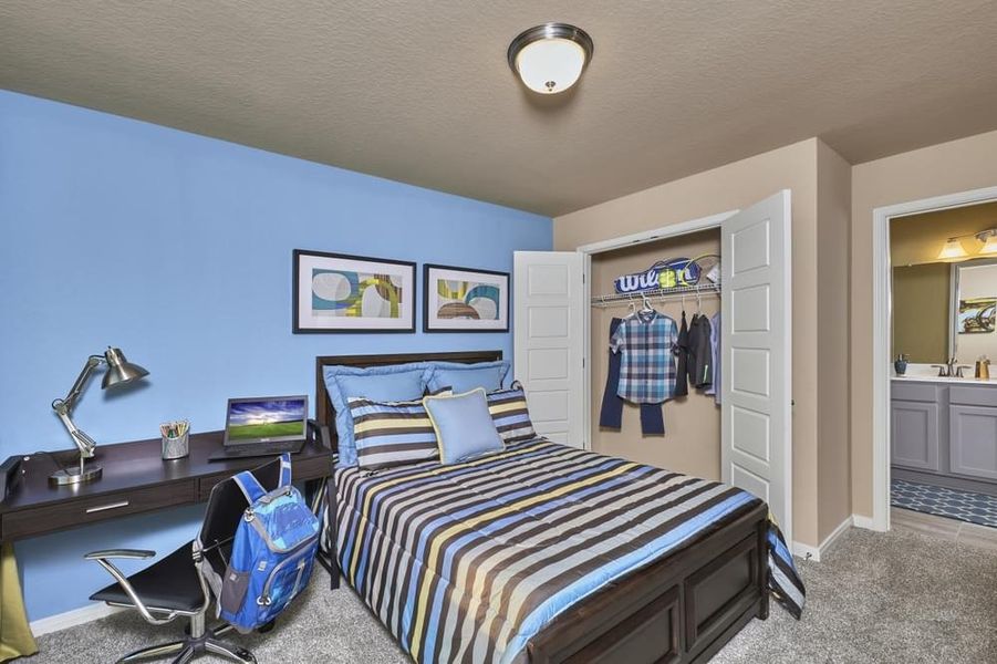 Highland Grove Model Home Secondary Bedroom
