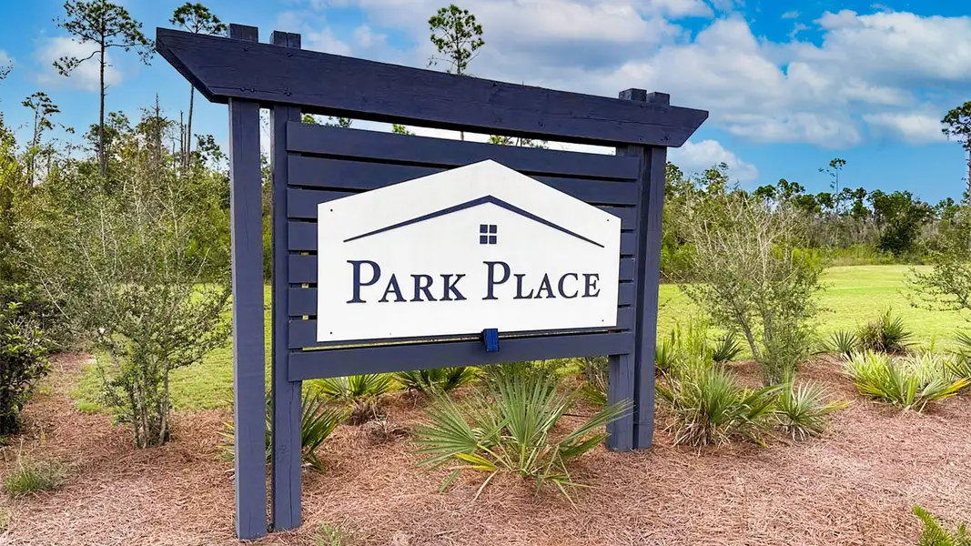Entrance to the Park Place community in Panama City, FL, featuring signage and landscaping (Image 2).