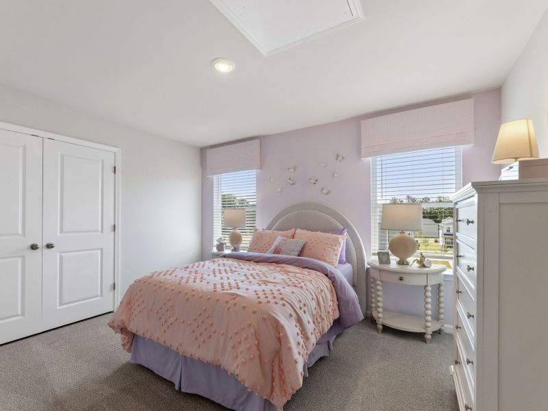 Furnished interior in a model home at Martin Springs - Cottage Series in Lawrenceville (Image 16).