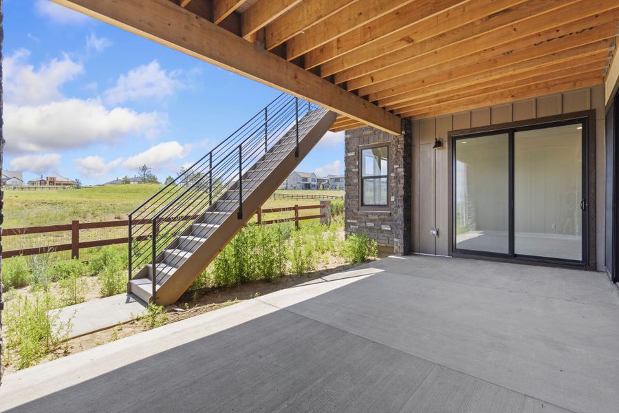 Exterior details of a home in The Fairways at RainDance, Windsor (Image 5).