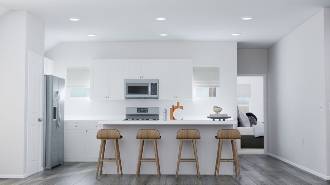 Furnished interior in a model home at Millers Pond: Classic Collection in Rosenberg (Image 11). Furnished interior in a model home at Millers Pond: Classic Collection in Rosenberg (Image 11).