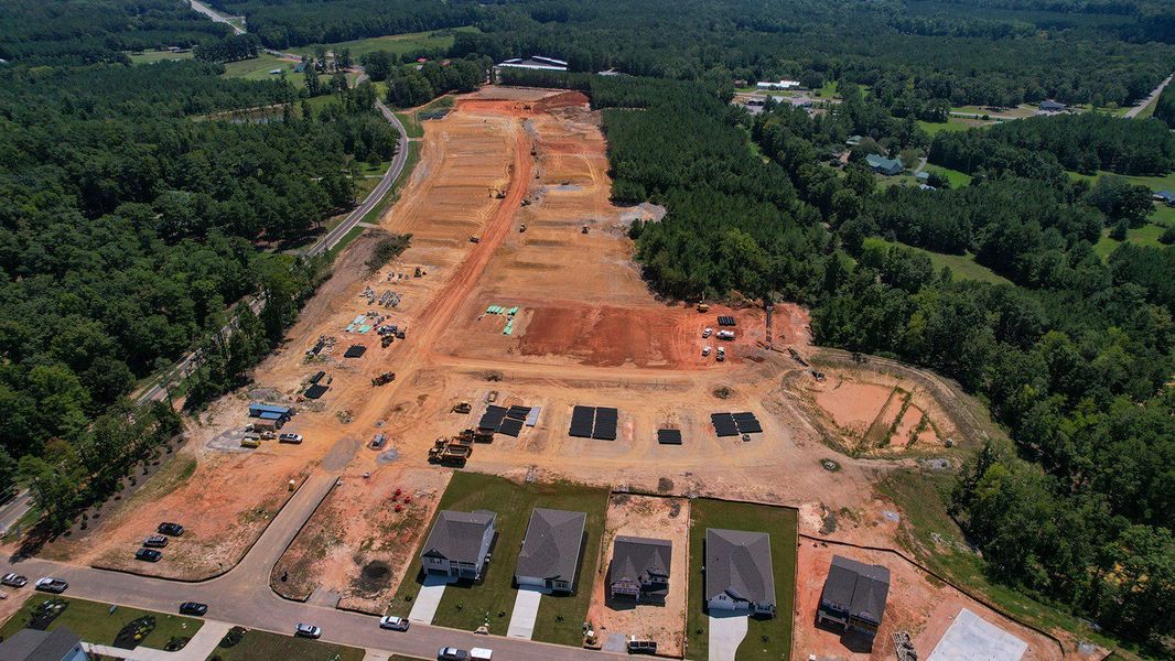 Site preparation and early development at Shell Pointe in Gilbert, SC (Image 41).
