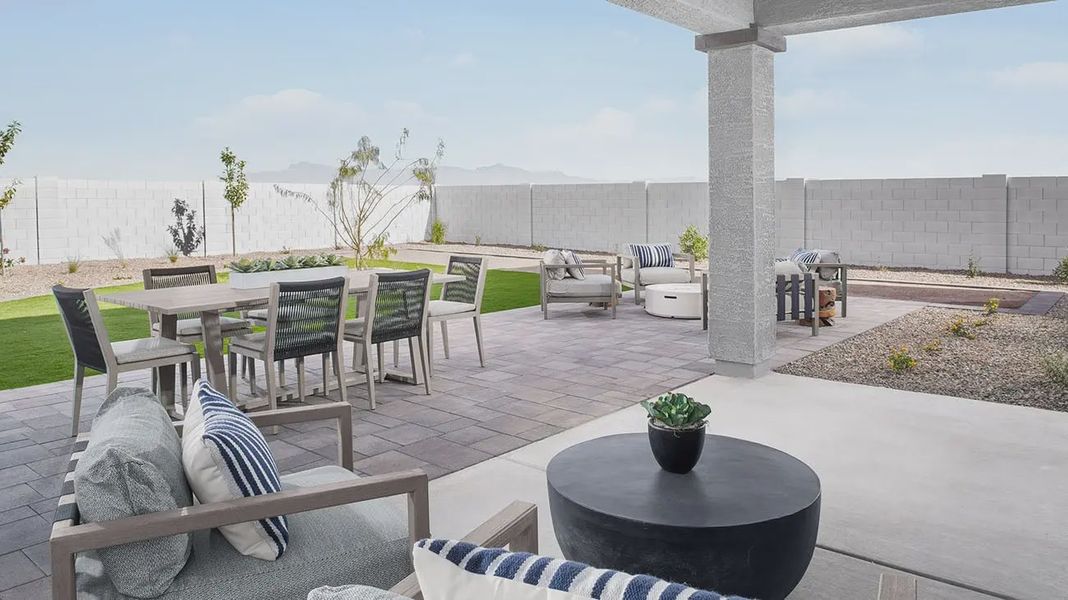 Exterior details of a home in The Estates at Frontera, Surprise (Image 3). Exterior details of a home in The Estates at Frontera, Surprise (Image 3).