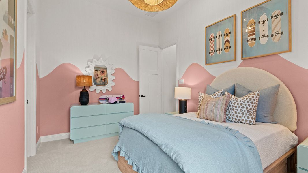 Furnished interior in a model home at Azalea in Fulshear (Image 31).