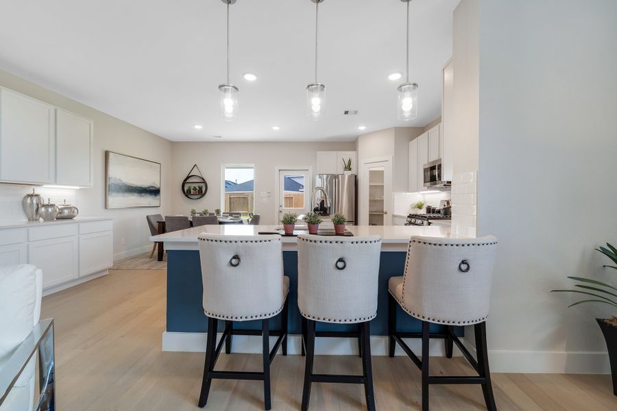Furnished interior in a model home at Bluestem in Brookshire (Image 24). Furnished interior in a model home at Bluestem in Brookshire (Image 24).