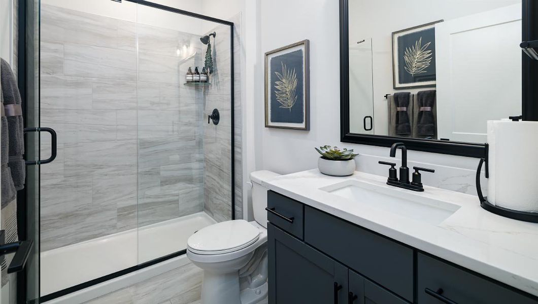 Furnished interior in a model home at Sanctuary at Southgate in Indian Trail (Image 35). Furnished interior in a model home at Sanctuary at Southgate in Indian Trail (Image 35).