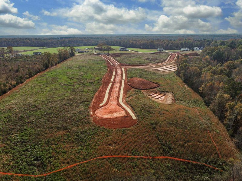 Site preparation and early development at Windermere Farms in Waxhaw, NC (Image 19).