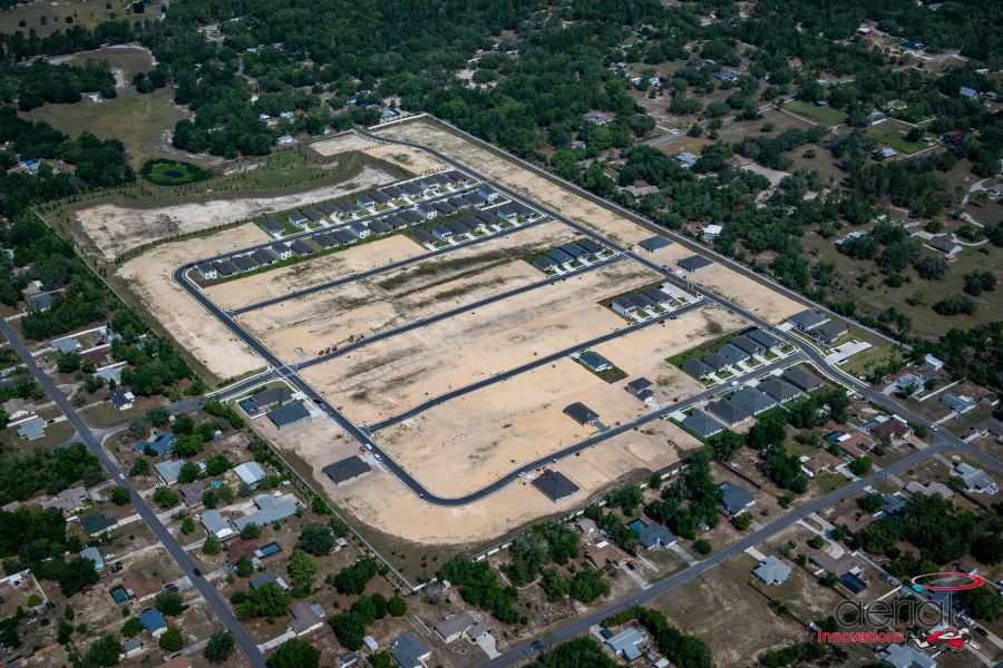 Site preparation and early development at Pinecone Reserve in Brooksville, FL (Image 11).
