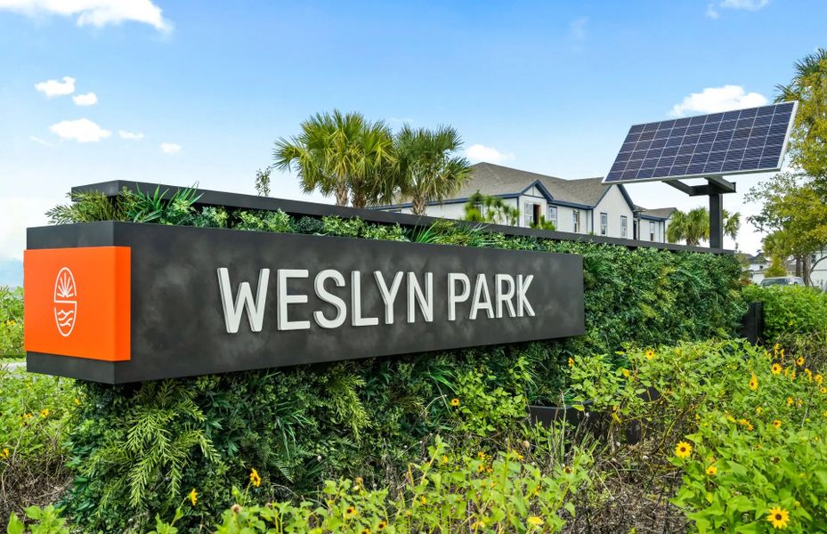 Main entrance to the Sunbridge master-planned community in St. Cloud, FL, featuring its landmark signage (Image 10).