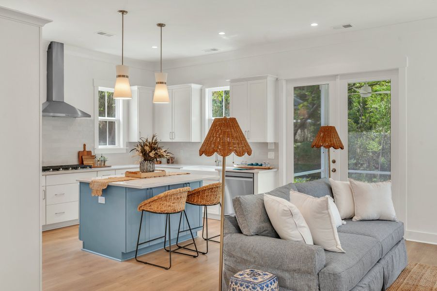 Furnished interior in a model home at Beaufort County Homes in Beaufort (Image 12).