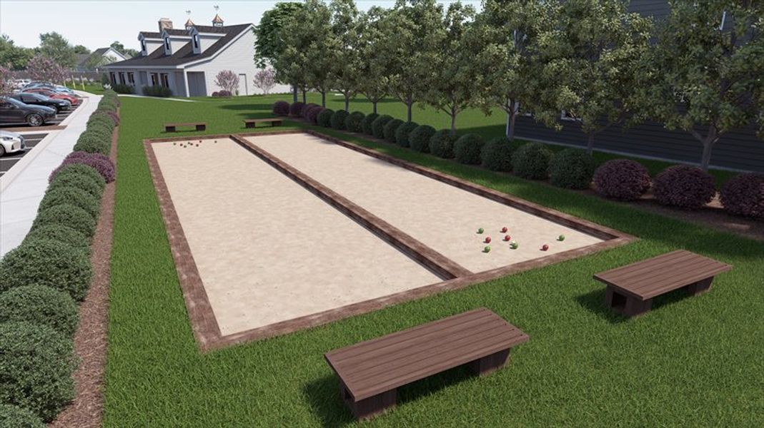 2 Bocce Ball Courts! 2 Bocce Ball Courts!