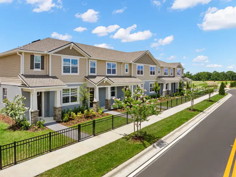 Front exterior of a home in the Gardenia Reserve community, located in Apopka, FL (Image 4). Front exterior of a home in the Gardenia Reserve community, located in Apopka, FL (Image 4).