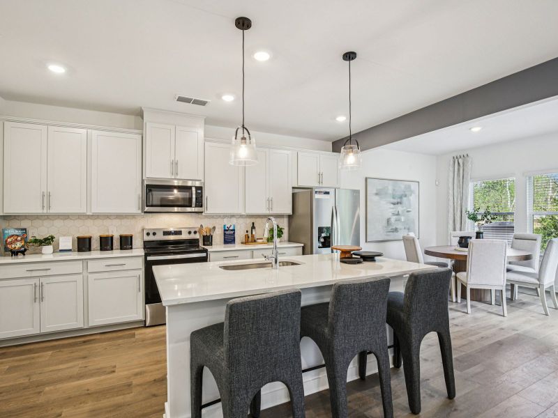 Furnished interior in a model home at Avery Farms - Ridge Series in Murfreesboro (Image 4).