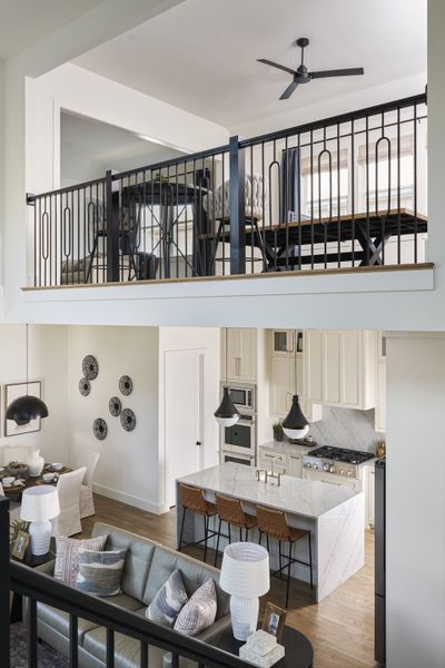 Furnished interior in a model home at Fields - 40' Lots in Frisco (Image 26).